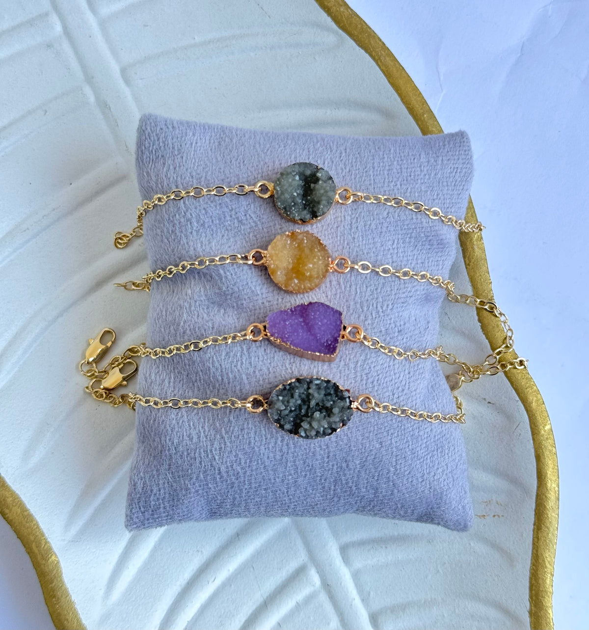 Druzy Glow Bracelet