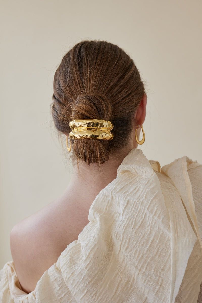 Gold Scrunchie-8