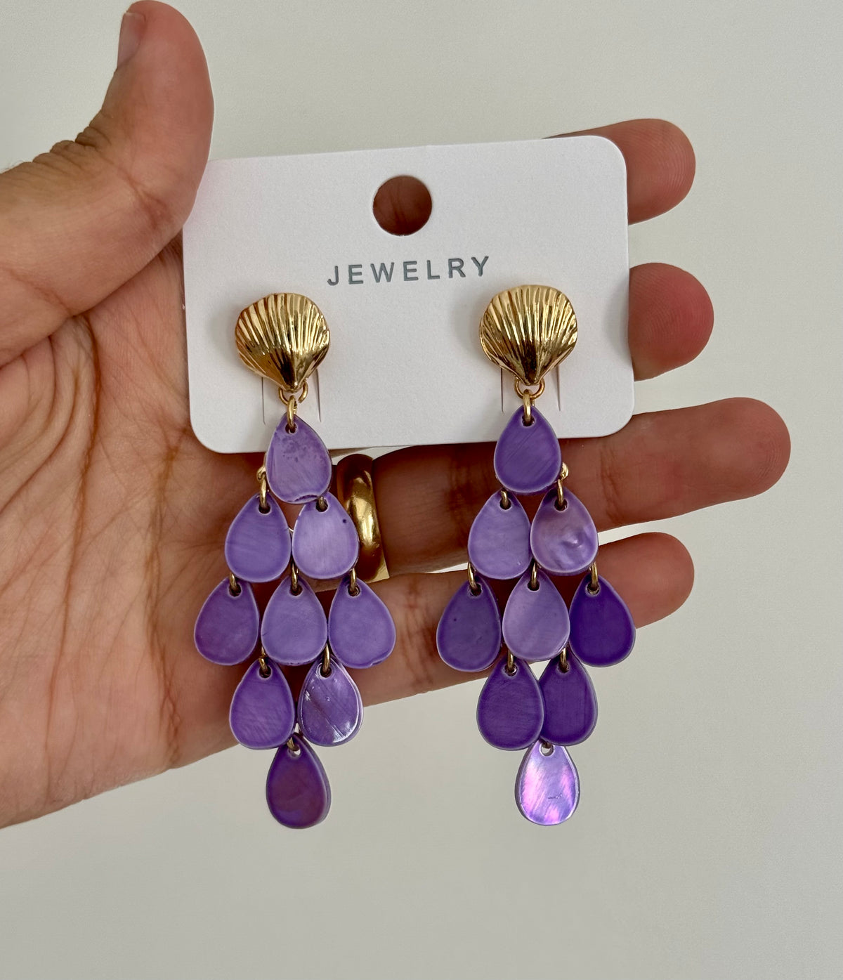 Raindrop Cascade Earrings