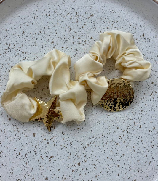 Gold Scrunchie-22