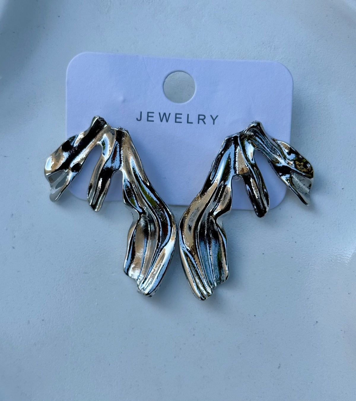 Flowing Petal Earrings
