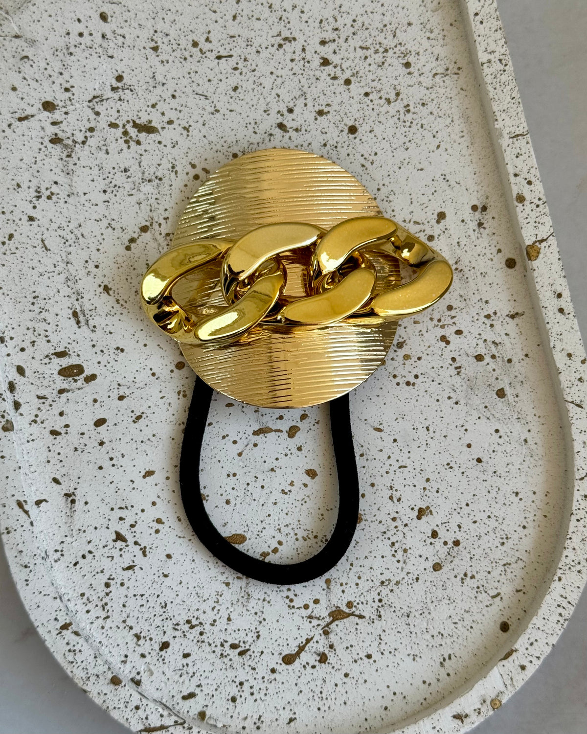 Gold Scrunchie-12