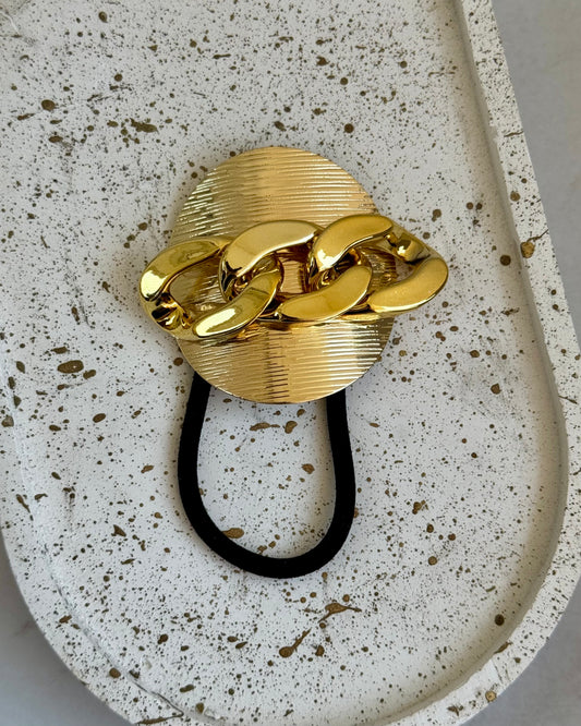 Gold Scrunchie-12